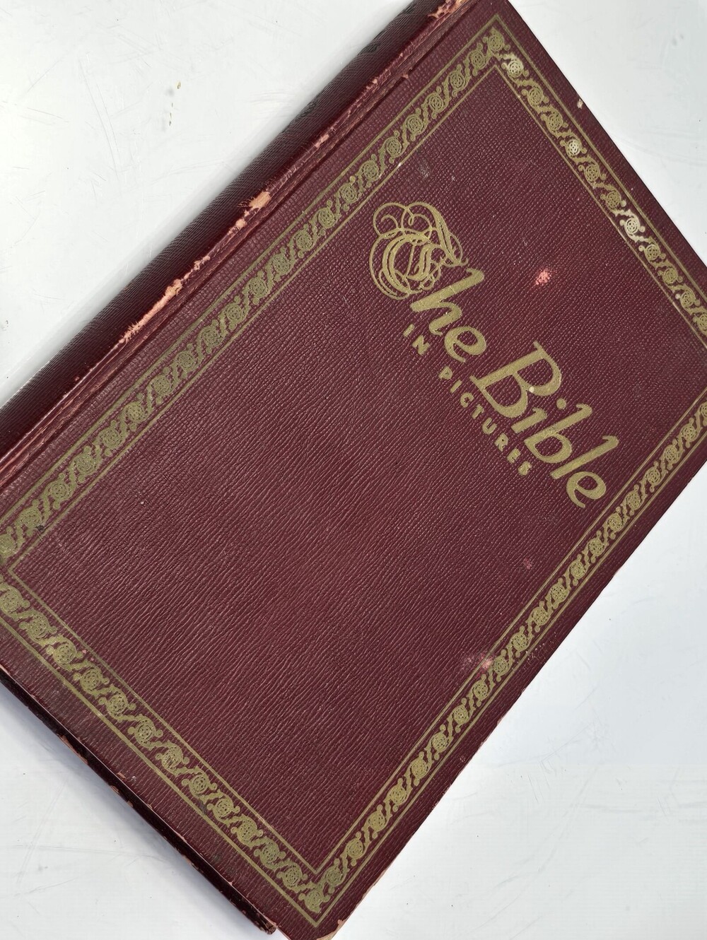 1952 The Bible In Pictures Ralph Kirby Greystone Press Illustrated Hardcover